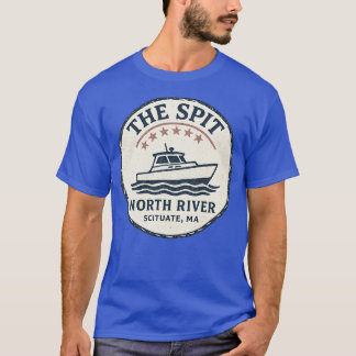 Spit North River Scituate, MA T-Shirt