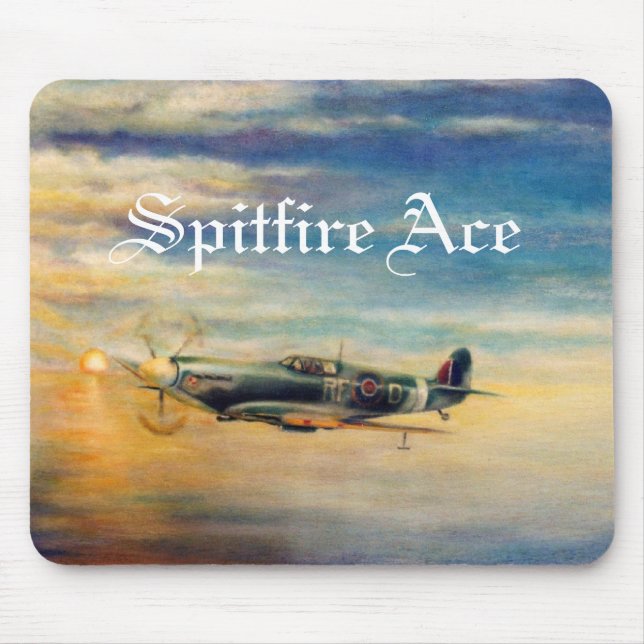 Spitfire-Ace-Mauspads Mousepad (Vorne)
