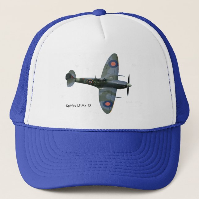 Spitfire Aircraft-Image für Trucker-Hat Truckerkappe (Vorderseite)