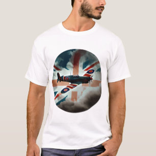 Spitfire Airplane Fighter Flugzeug England T-Shirt