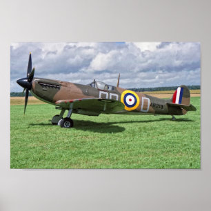 Spitfire AR213 Poster