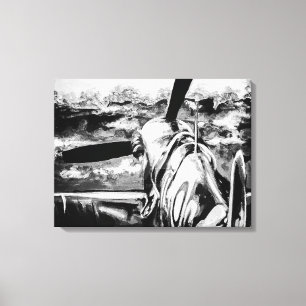 Spitfire bei Morgendämmerung Leinwanddruck