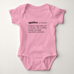 Spitfire-Bodysuit Baby Strampler