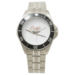 Spitfire-Edelstahluhr Armbanduhr