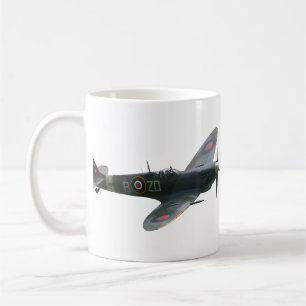 Spitfire-Flugzeug-Tasse Kaffeetasse