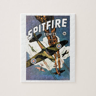 Spitfire-Jagdflugzeug Puzzle