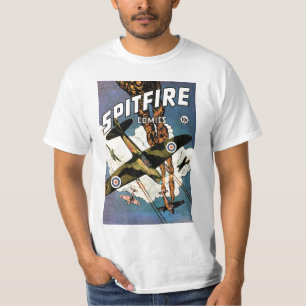 Spitfire-Kampfflugzeug - Zweiter Weltkrieg T-Shirt