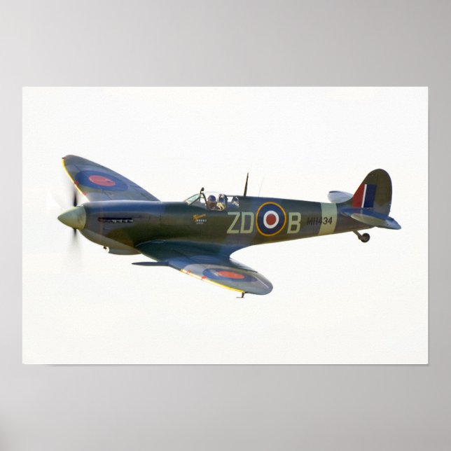 Spitfire MH-434 Poster (Vorne)