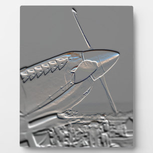 Spitfire Mk 1A Luftfahrzeug mit Prägung Fotoplatte