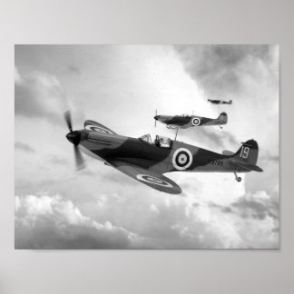 Spitfire Mk I Poster