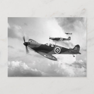 Spitfire Mk I Postkarte