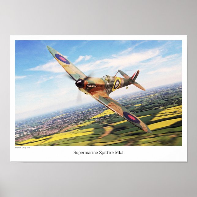 Spitfire Poster (Vorne)