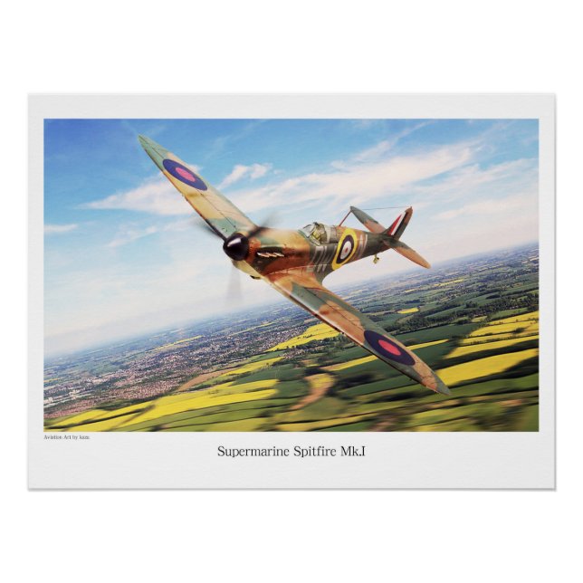 Spitfire Poster (Vorderseite)