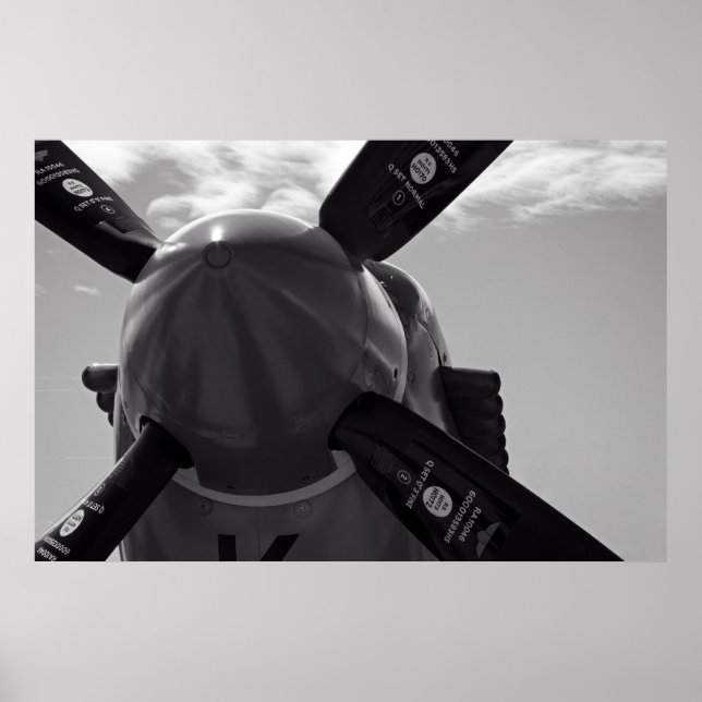 SPITFIRE PROPELLER POSTER (Vorne)