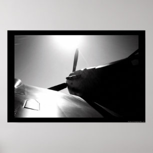Spitfire Sonnenschein Poster
