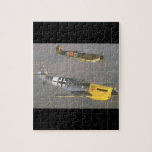 Spitfire (Spitze) und Messerschmitt_Military Puzzle