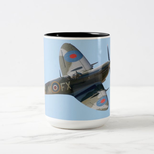 Spitfire-Tasse Zweifarbige Tasse (Mittel)