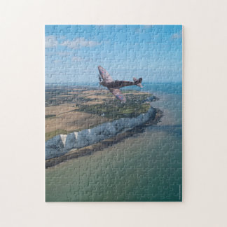 Spitfire über England-Laubsäge Puzzle