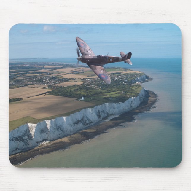 Spitfire über England Mousepad (Vorne)
