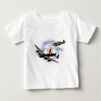 Spitfire und Lancaster Baby T-shirt