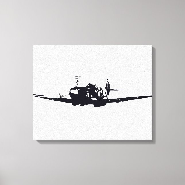 *Spitfire* von David Goodall Leinwanddruck (Vorderseite)