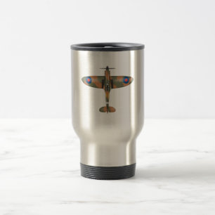 Spitfire von oben reisebecher