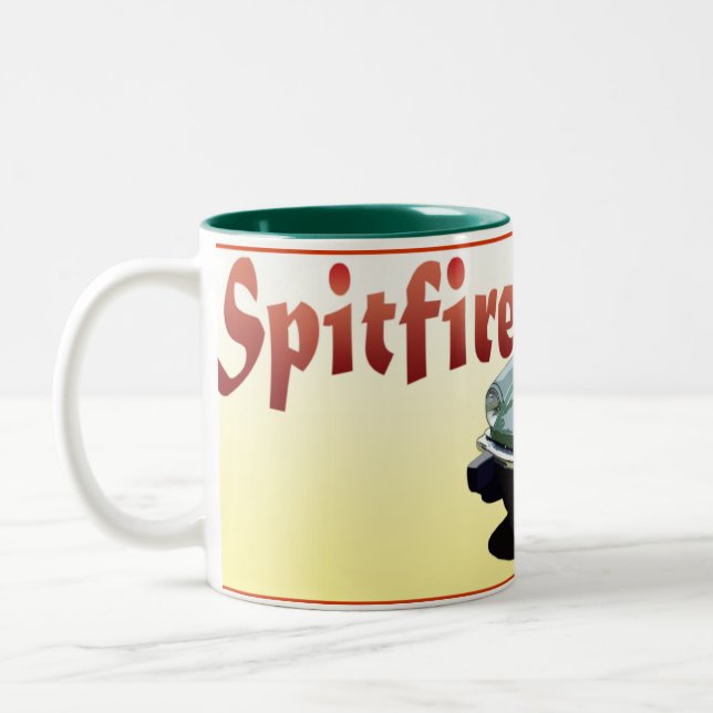 Spitfire Zweifarbige Tasse (Links)