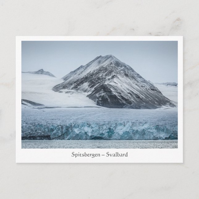 Spitsbergen Postkarte (Vorderseite)