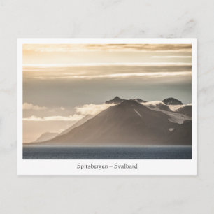 Spitsbergen Svalbard Landschaft Postkarte