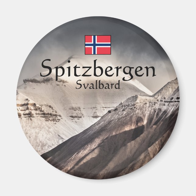 Spitsbergen Svalbard Magnet (Vorne)