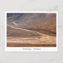 Spitsbergen Svalbard Postkarte