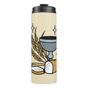 Spitueller Glaube und Gnade – Erhebend Christlich Thermosbecher
