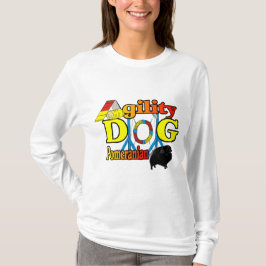 Spitz_Agility Geschenke T-Shirt