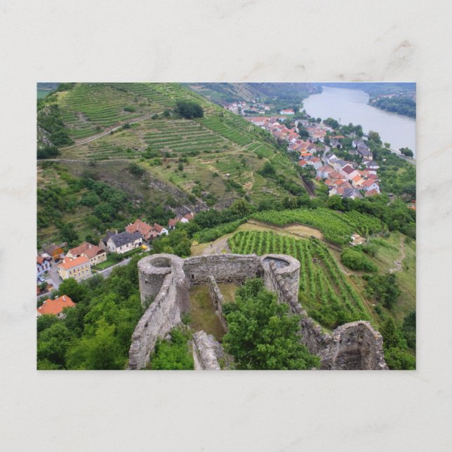 Spitz an der Donau Postkarte (Vorderseite)