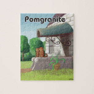 Spitz auf Granit (Granit) Funny Puzzle