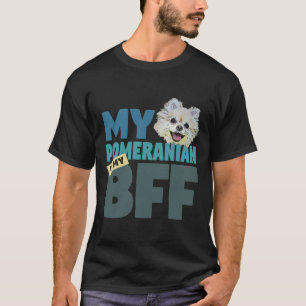 Spitz Beste Freundin Dog Bester Freund T-Shirt
