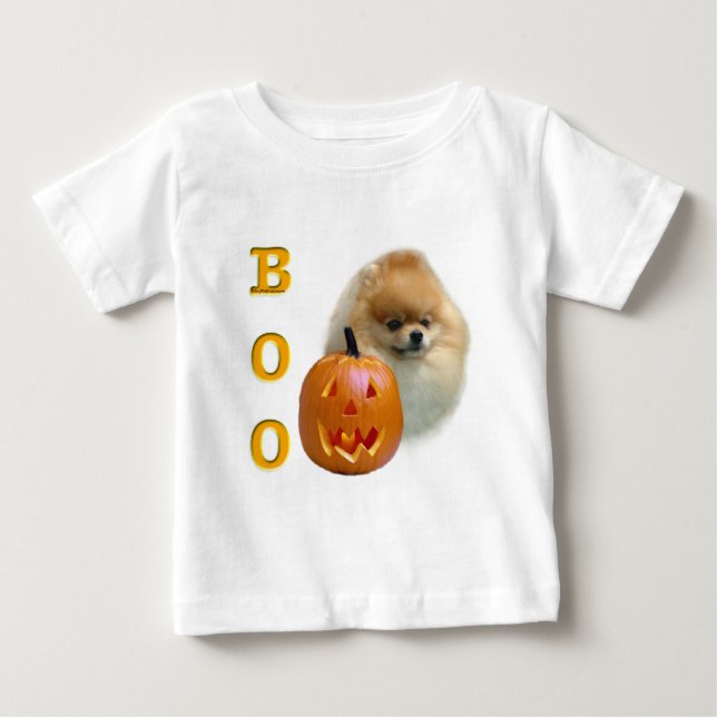 Spitz Boo Baby T-shirt (Vorderseite)