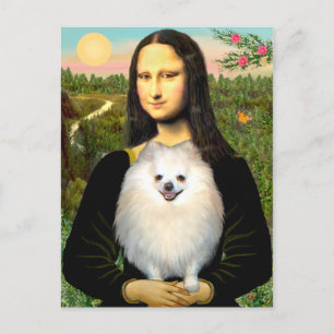 Spitz (Creme) - Mona Lisa Postkarte