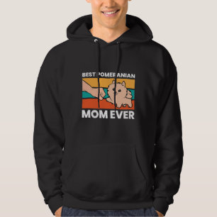 Spitz Dog Besitzer Bester Spitz Mama je Hoodie