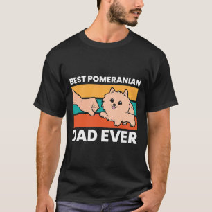Spitz Dog Besitzer Bester Spitz Vater je T-Shirt