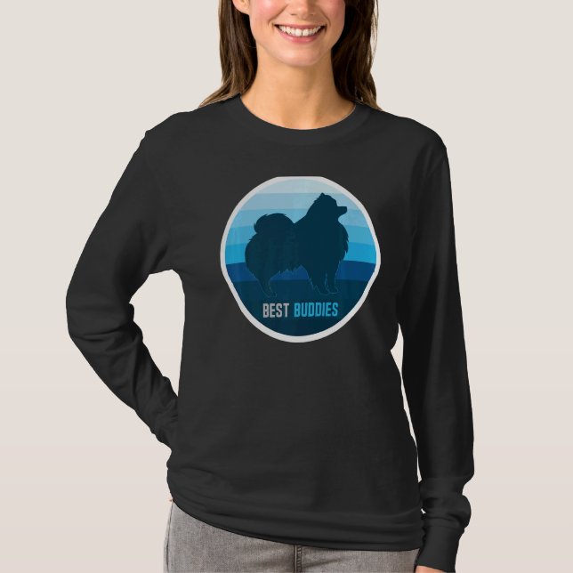 Spitz Dog Retro 9 T-Shirt (Vorderseite)