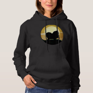 Spitz Dog Retro Hoodie