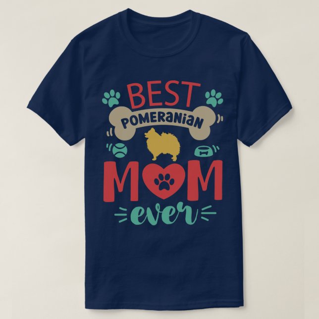 Spitz Dog T-Shirt (Design vorne)