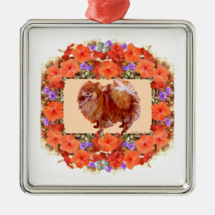 Spitz Floral Ornament Aus Metall