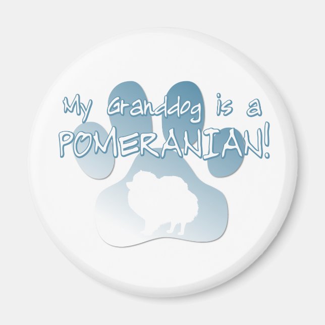 Spitz Granddog Magnet (Vorne)