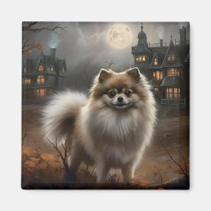 Spitz Halloween Beängstigend Magnet