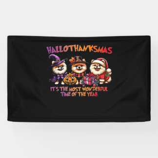 Spitz Halloween Erntedank Weihnachtsklasse Banner