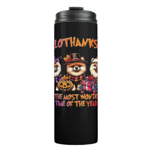 Spitz Halloween Erntedank Weihnachtsklasse Thermosbecher