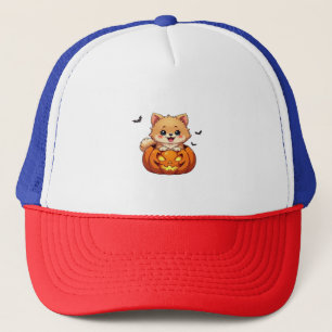 Spitz Happy Halloween Kürbis Classic T-S Truckerkappe