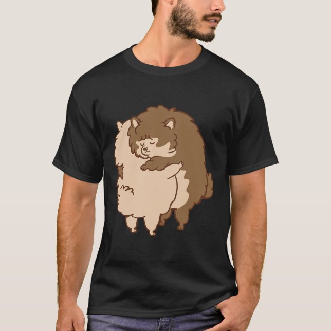 Spitz Hugs T-Shirt (Vorderseite)